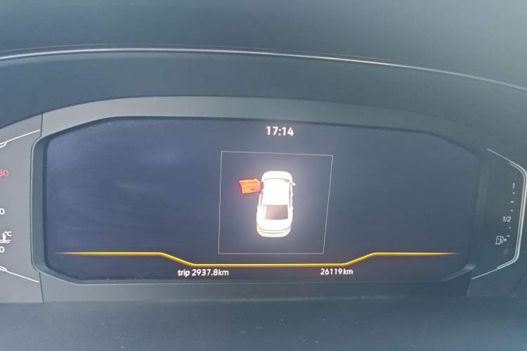 Used Volkswagen Passat 2023 330TSI Elite Edition Odometer Close Up