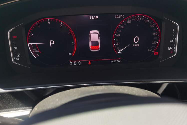 Used Volkswagen Passat 2023 Revised 330TSI Elite Edition Odometer Close Up