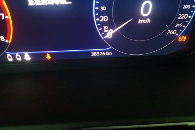 Used Volkswagen Passat 2023 330TSI Elite Edition Odometer Close Up