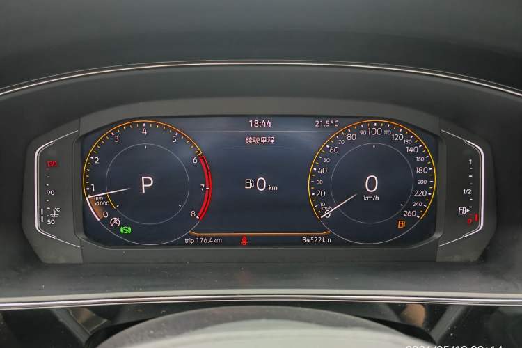Used Volkswagen Passat 2023 330TSI Starry Elite Edition Odometer Close Up