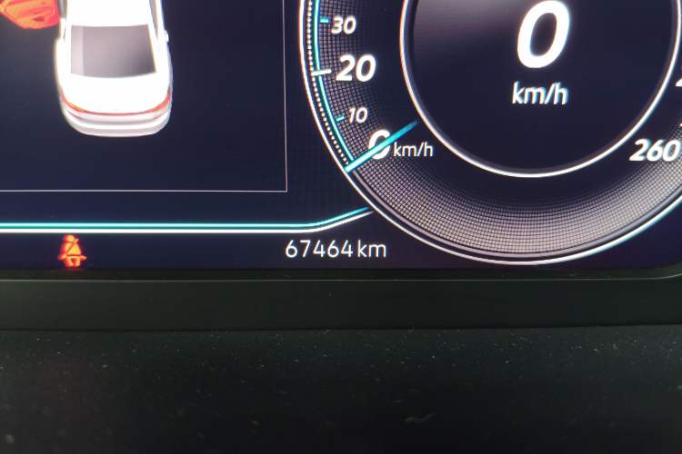 Used Volkswagen Passat 2023 330TSI Starry Elite Edition Odometer Close Up