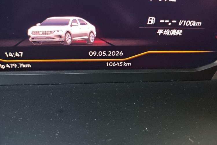 Used Volkswagen Passat 2023 Revised 330TSI Elite Edition Odometer Close Up