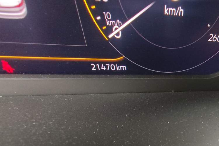 Used Volkswagen Passat 2023 330TSI Elite Edition Odometer Close Up