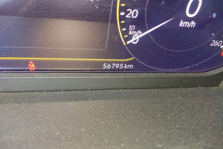 Used Volkswagen Passat 2023 Revised 330TSI Starry Elite Edition Odometer Close Up