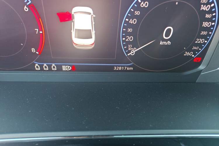 Used Volkswagen Passat 2023 Restyled 330TSI Starry Luxury Edition Odometer Close Up