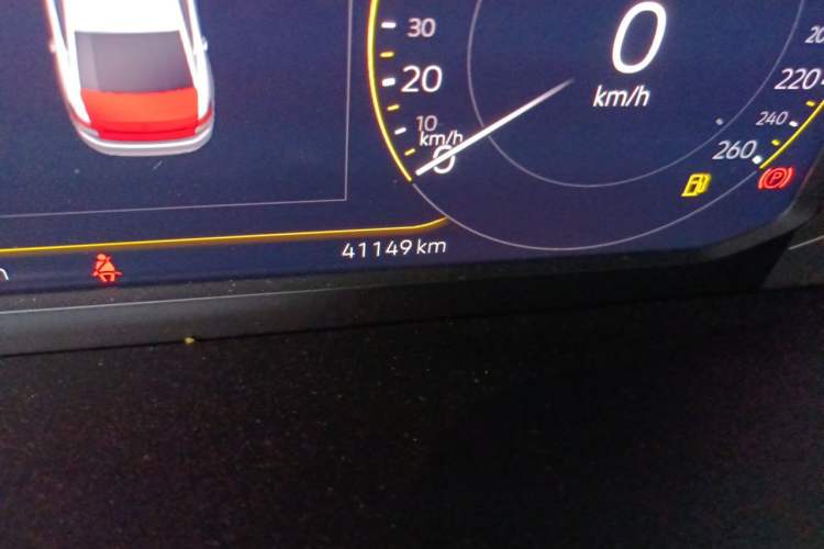 Used Volkswagen Passat 2023 Revised 330TSI Starry Elite Edition Odometer Close Up