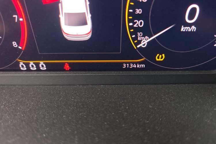 Used Volkswagen Passat 2023 Revised 330TSI Starry Elite Edition Odometer Close Up