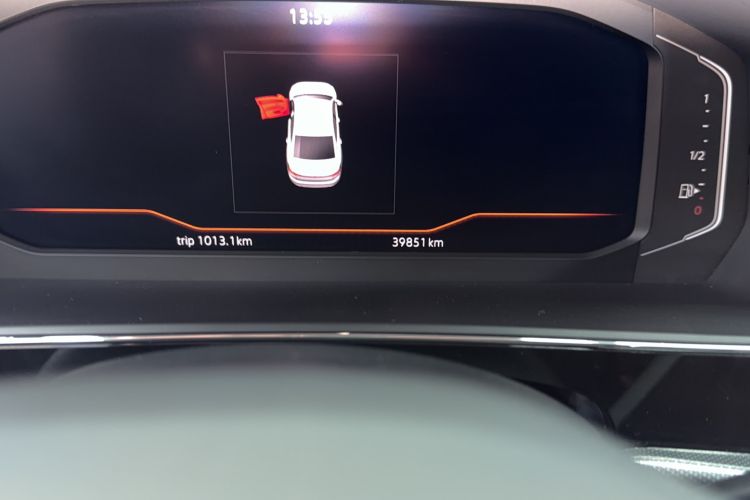Used Volkswagen Passat 2023 Facelift 330TSI Luxury Edition Odometer Close Up