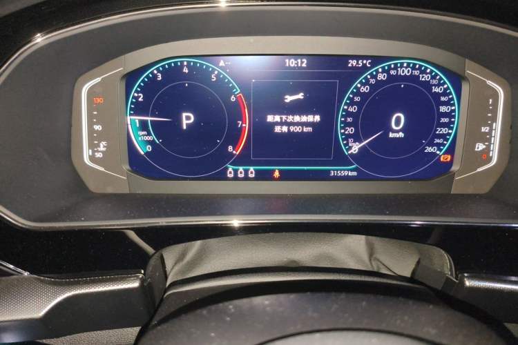 Used Volkswagen Passat 2023 Facelift 330TSI Luxury Edition Odometer Close Up