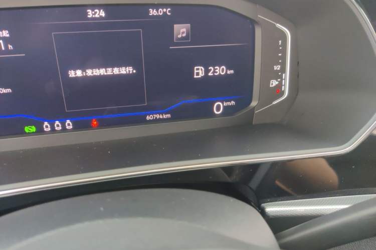 Used Volkswagen Passat 2023 Revised 330TSI Starry Elite Edition Odometer Close Up