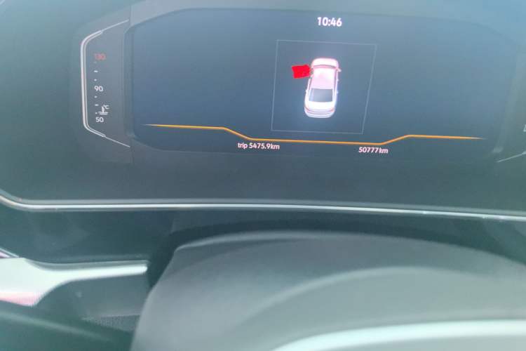 Used Volkswagen Passat 2023 330TSI Elite Edition Odometer Close Up