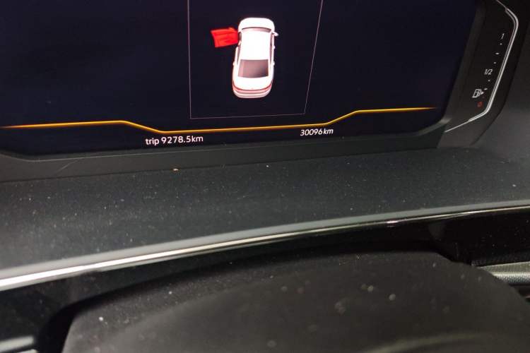 Used Volkswagen Passat 2023 Revised 330TSI Elite Edition Odometer Close Up