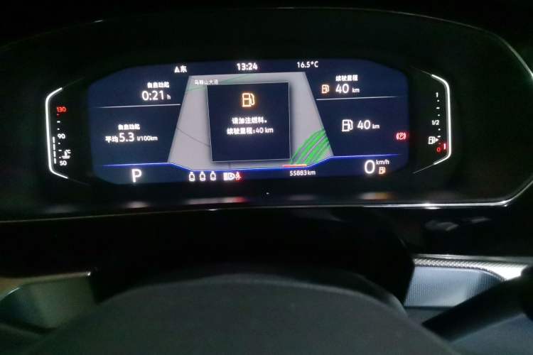 Used Volkswagen Passat 2023 330TSI Luxury Edition Odometer Close Up