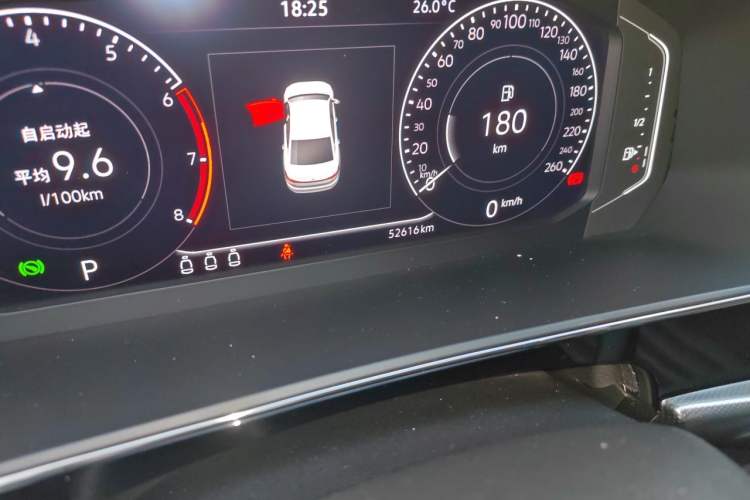Used Volkswagen Passat 2023 330TSI Starry Elite Edition Odometer Close Up