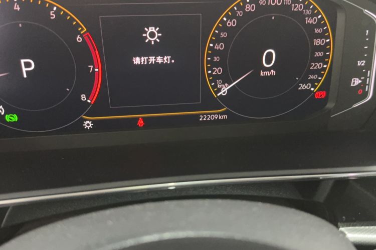 Used Volkswagen Passat 2023 330TSI Starry Elite Edition Odometer Close Up