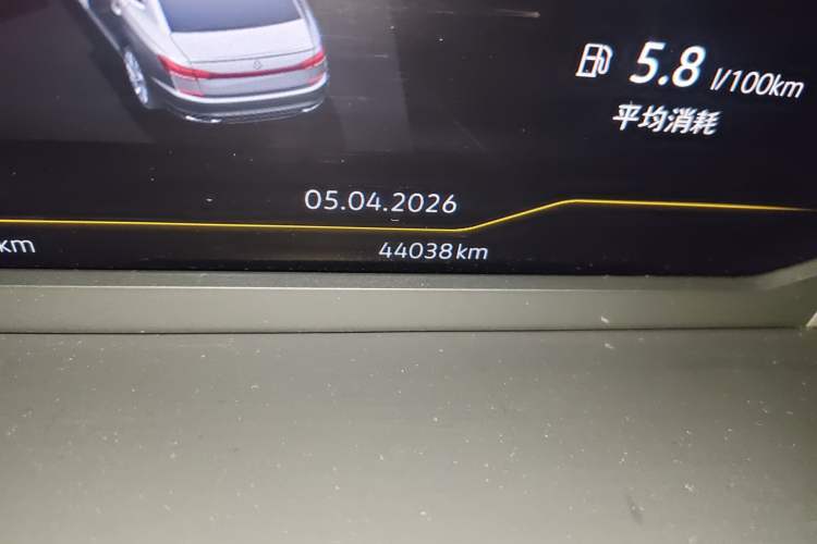 Used Volkswagen Passat 2023 Revised 330TSI Starry Elite Edition Odometer Close Up