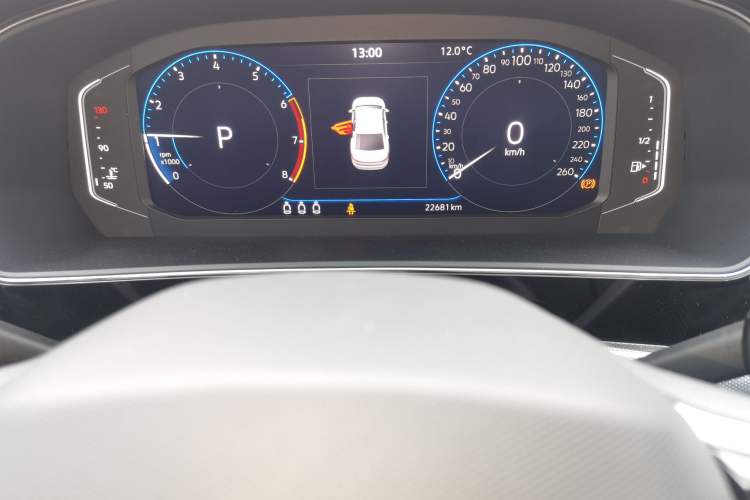 Used Volkswagen Passat 2023 Revised 330TSI Elite Edition Odometer Close Up