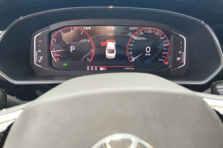 Used Volkswagen Passat 2023 330TSI Starry Luxury Edition Odometer Close Up