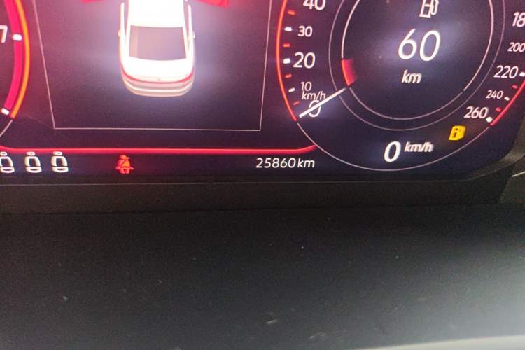 Used Volkswagen Passat 2023 330TSI Starry Luxury Edition Odometer Close Up