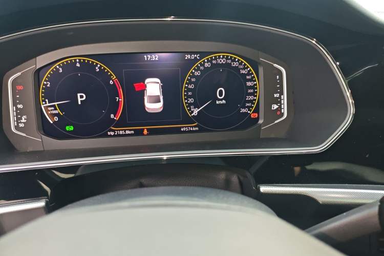Used Volkswagen Passat 2023 Revised 330TSI Elite Edition Odometer Close Up