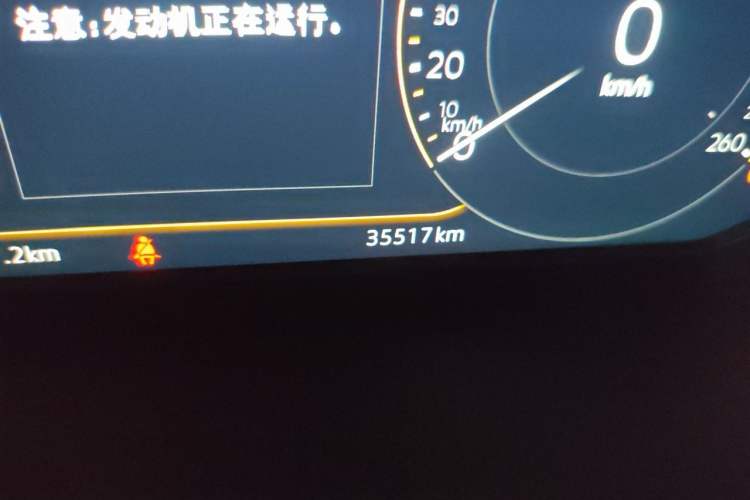 Used Volkswagen Passat 2023 Revised 330TSI Starry Elite Edition Odometer Close Up