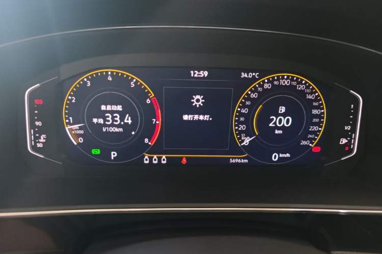 Used Volkswagen Passat 2024 380TSI Elite Edition Instrument Cluster