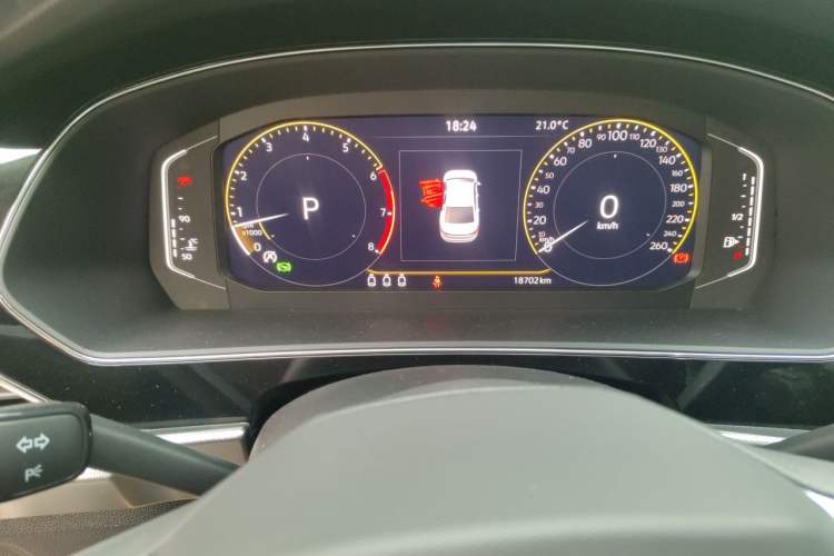 Used Volkswagen Passat 2024 380TSI Elite Edition Odometer Close Up