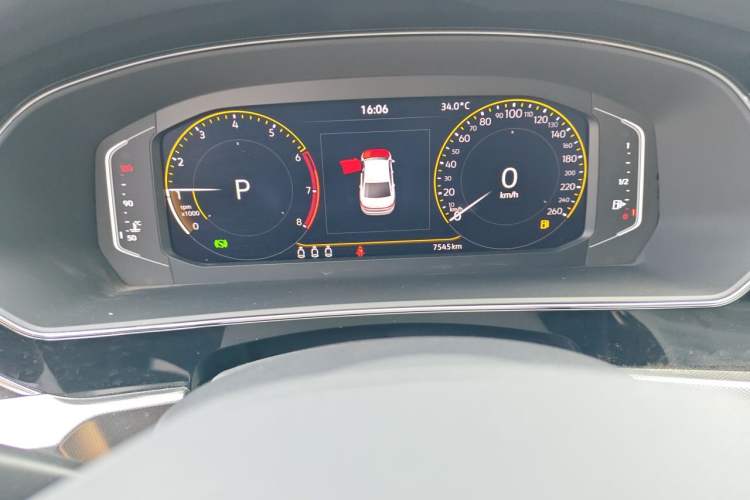 Used Volkswagen Passat 2024 330TSI Starry Elite Edition Odometer Close Up