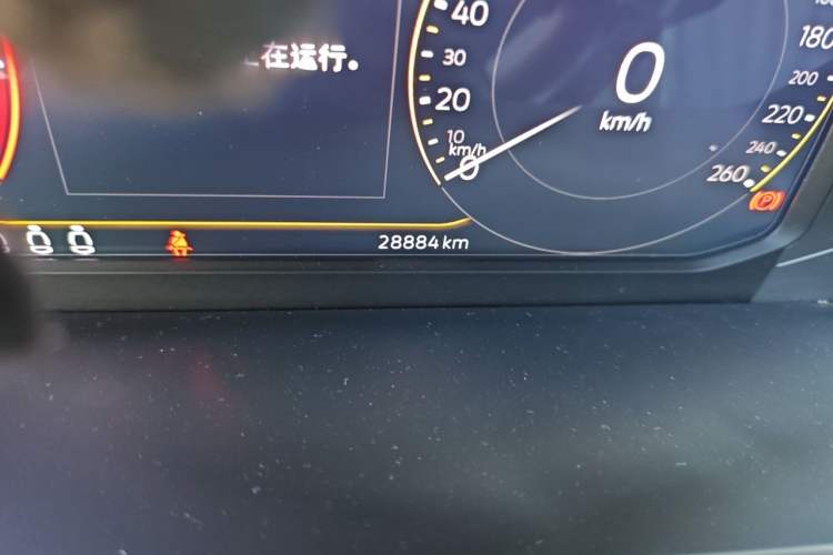 Used Volkswagen Passat 2024 330TSI Elite Edition Odometer Close Up