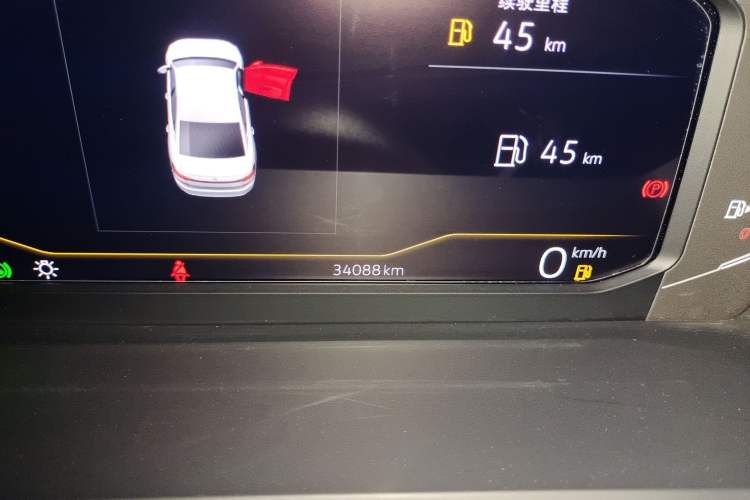 Used Volkswagen Passat 2024 330TSI Starry Elite Edition Odometer Close Up