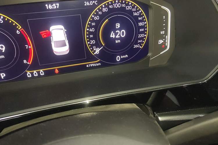 Used Volkswagen Passat 2024 280TSI Elite Edition Odometer Close Up
