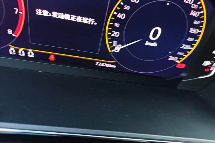 Used Volkswagen Passat 2024 380TSI Starry Dragon Edition Odometer Close Up