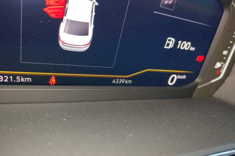 Used Volkswagen Passat 2024 380TSI Starry Dragon Edition Odometer Close Up