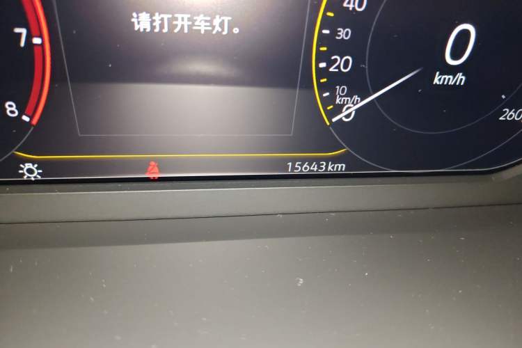 Used Volkswagen Passat 2024 380TSI Starry Dragon Edition Odometer Close Up