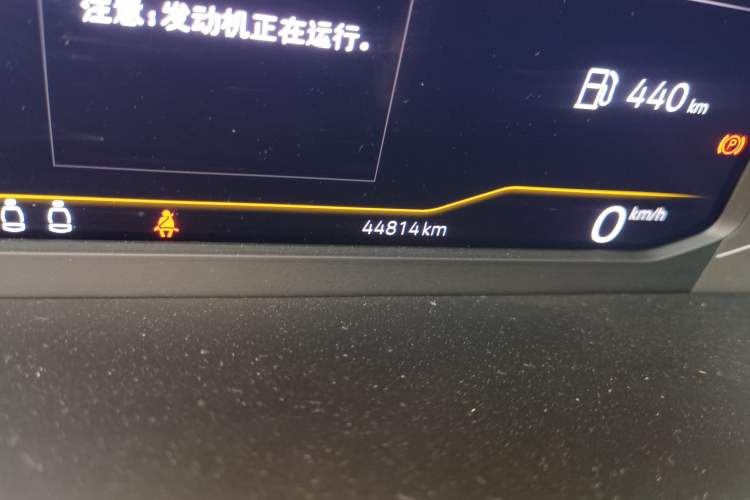Used Volkswagen Passat 2024 380TSI Dragon Edition Odometer Close Up