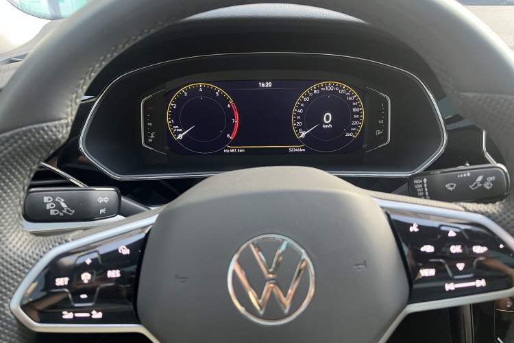 Used Volkswagen Passat 2024 380TSI Dragon Edition Odometer Close Up
