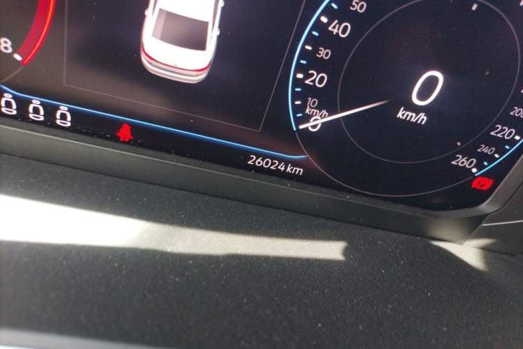 Used Volkswagen Passat 2024 380TSI Starry Dragon Edition Odometer Close Up
