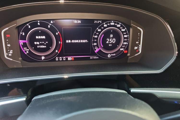 Used Volkswagen Passat 2024 380TSI Starry Luxury Edition Odometer Close Up