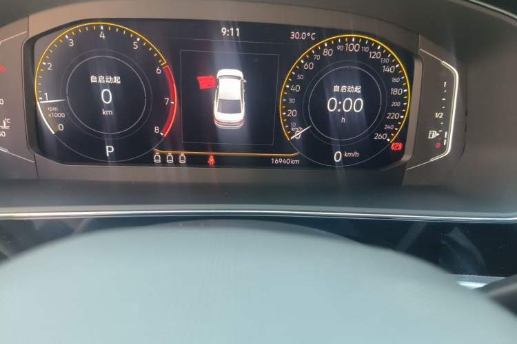 Used Volkswagen Passat 2024 330TSI Elite Edition Odometer Close Up