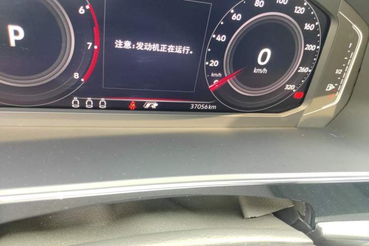 Used Volkswagen Passat 2024 380TSI Starry Dragon Edition Odometer Close Up