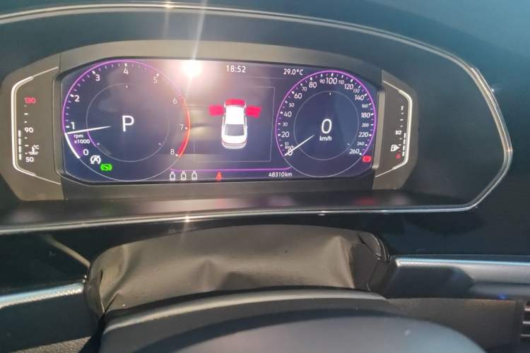 Used Volkswagen Passat 2024 330TSI Starry Elite Edition Odometer Close Up