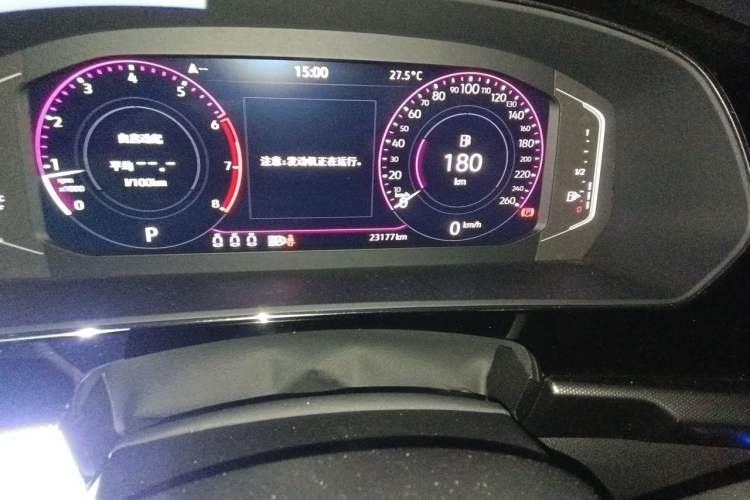 Used Volkswagen Passat 2024 380TSI Starry Luxury Edition Odometer Close Up