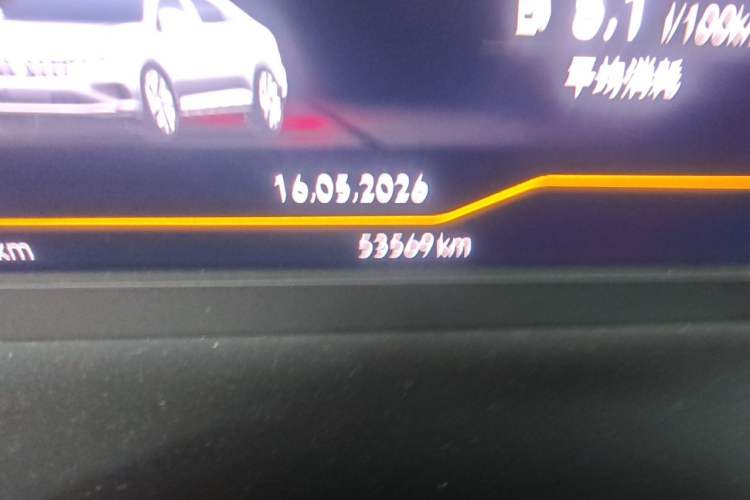 Used Volkswagen Passat 2024 380TSI Elite Edition Odometer Close Up