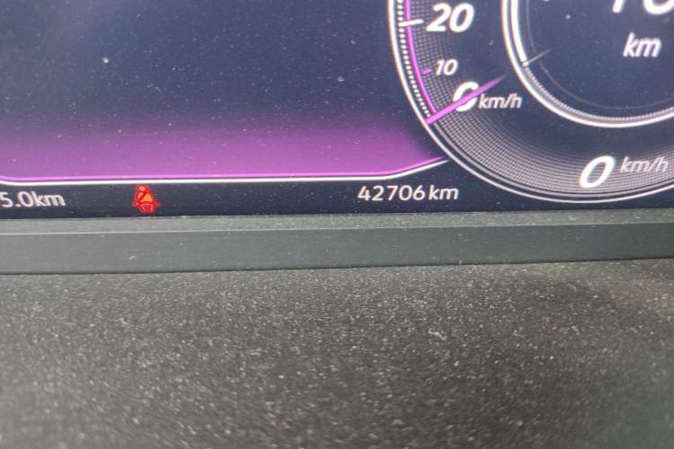 Used Volkswagen Passat 2024 380TSI Starry Elite Edition Odometer Close Up
