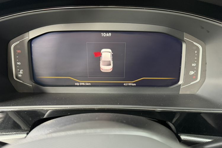 Used Volkswagen Passat 2024 330TSI Elite Edition Odometer Close Up