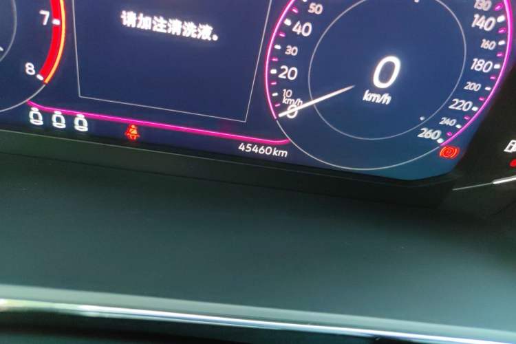 Used Volkswagen Passat 2024 380TSI Dragon Glory Edition Odometer Close Up