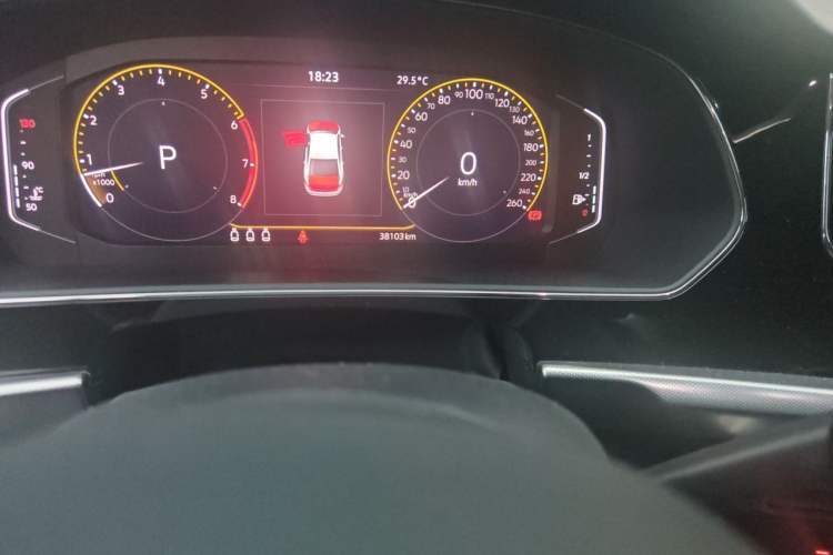 Used Volkswagen Passat 2024 380TSI Elite Edition Odometer Close Up