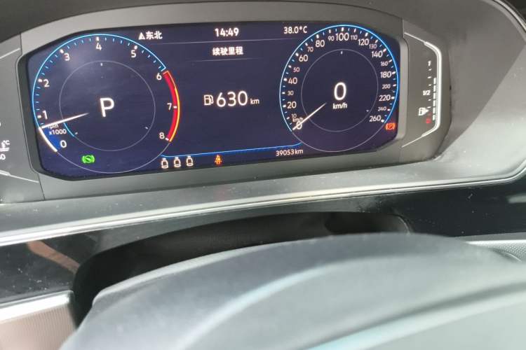 Used Volkswagen Passat 2024 380TSI Starry Luxury Edition Odometer Close Up