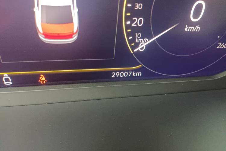 Used Volkswagen Passat 2024 380TSI Elite Edition Odometer Close Up