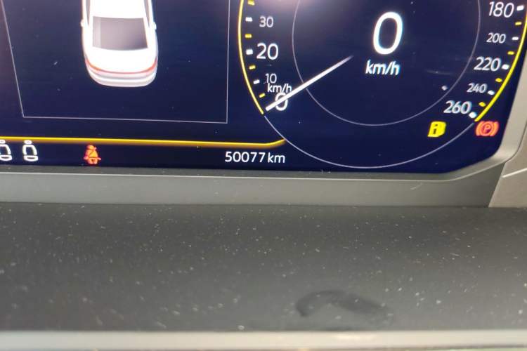 Used Volkswagen Passat 2024 380TSI Starry Elite Edition Odometer Close Up